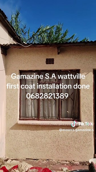 Transforming from house in to homes with original gamazine paint we deliver nationwide cash on delivery call us today 0682821389 GAMAZINE R250 Glamour coat R350 Instalation R150 per bucket Epoxy R500 per square meter material and installation Rubber paint R1500