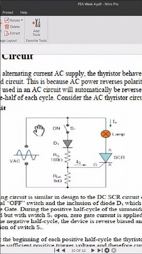 AC Thyristor Switching Circuit Natural Commutation Power Electronics Made Simple #powerelectronics