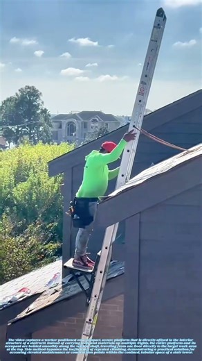 Platform Ascent: The Vertical Shortcut for Stairwell Work**