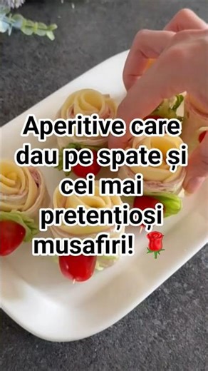 Aperitive care dau pe spate și cei mai pretențioși musafiri! 🌹 Mai simplu de atât, nu există !✨️