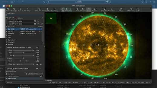 Solar Orbiter✖️JHelioviewer! （后面没画面了因为没空间了电脑）