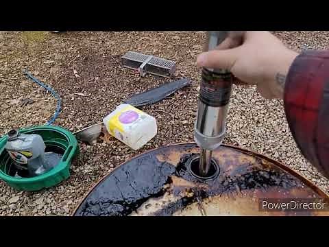 Harbor Freight 55 Gallon Barrel Pump