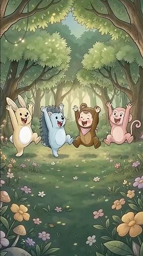 Mila Bear Stop Dance. 🐻❄️ #MilaBear #FreezeDance #KidsDance #stopdance #dance