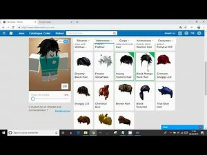 Tutoriel Roblox: Comment glitcher les cheveux et accessoires