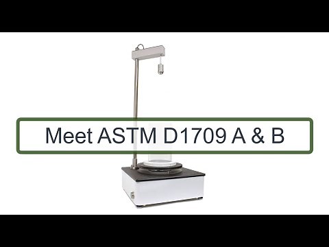 Dart Drop Impact Tester - ASTM D1709 from Thwing-Albert