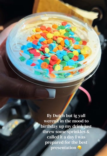 Dutch Bros Birthday Drink Surprise