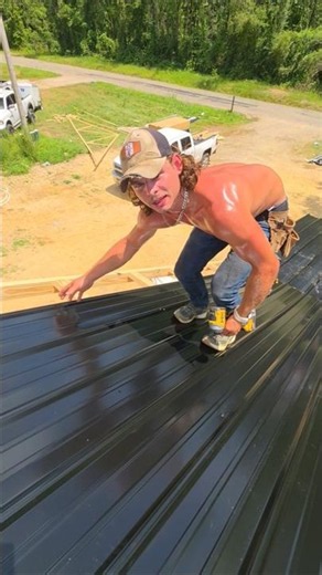 how to screw metal down when it's hot