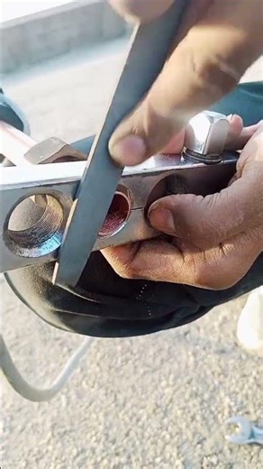 copper pipe cleaning#shorts copper pipe file#short