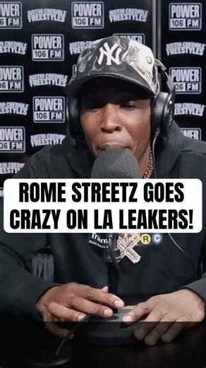 ROME STREETZ Goes CRAZY on LA LEAKERS! (REMIX)