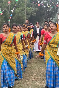 Youth gat together -- 2025-2026 -- Dakshin Dinajpur Dennery 30 th Desember 2025 Church mehendi para..-- West Bengal...-- #Bishop #dance #santali #youthempowerment #facebookreelsvideo #girlstrip #videochallenge #girlsfashion | Best Frend