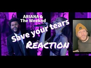 The Weeknd and Ariana Grande - Save your tears - 2021 iHeartRadio awards live performance - REACTION