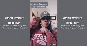 25 reactions | Isenberg staffer and MBA graduate Trista Hevey shared this video showing her Isenberg pride — how are you keeping up your school spirit from off-campus?  #IsenbergTogether | Isenberg School of Management | Facebook