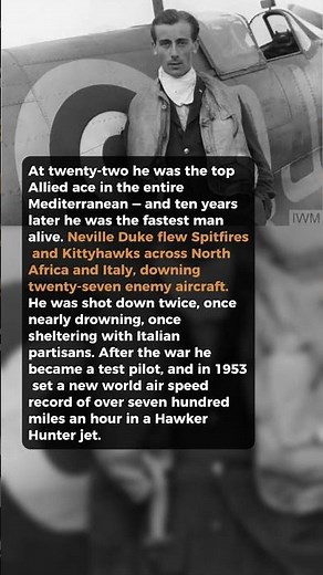 Top Ace At 22, Then The Fastest Man Alive #short #history #ww2