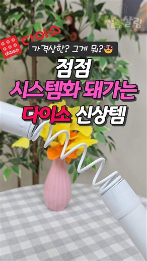 완제품 대신 시스템으로 파는 요즘 다이소 신상들