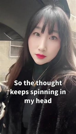 So the thought keeps spinning in my head