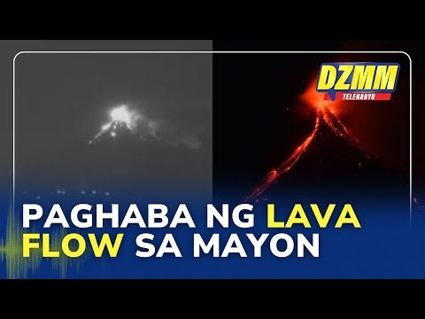 Extended lava flow from Mayon Volcano not yet alarming: PHIVOLCS | (25 January 2026)