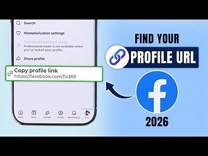 How to Find Your Facebook Profile Link or URL! [Copy]