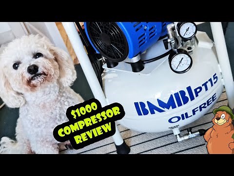 Bambi PT-15 Ultra quiet oilfree compressor review