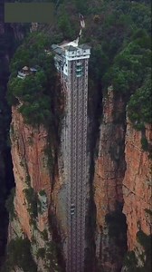 10M views · 10K reactions | Discover the world's tallest outdoor elevator, standing at 326 meters in Zhangjiajie, China! Elevate your knowledge of China with us. Follow for more exciting insights. #ChinaWonders #ElevatorToTheSkies #FollowUs | The South | Facebook