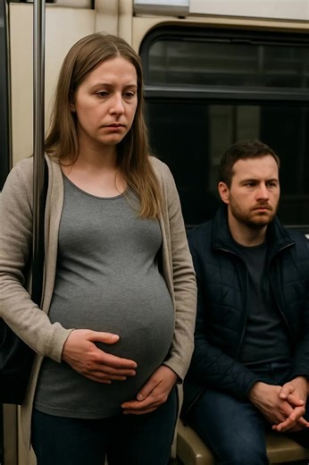In the subway car, I got angry at a young man because he didn’t give up his seat to a pregnant woman: but then this guy stood up and did something unexpected 😲😢 The subway car was overcrowded, and all the seats were taken. With each station, it became tighter and harder to breathe. The doors opened, and a young woman entered the car. From her walk and heavy breathing, it was clear — she was in the last months of pregnancy. The woman was barely standing, holding onto the handrail for support. N