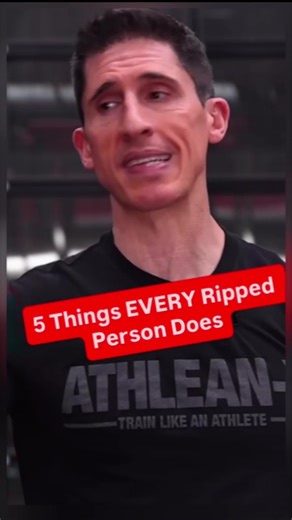Do these 5 things if you want to be ripped! #habits #ripped #howtobelean #lean #shredded #rules #fools #athleanx #jeffcavaliere