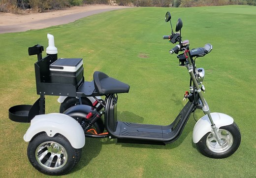 Rebel Trike Golf Scooter | Fat Tire Golf Scooter