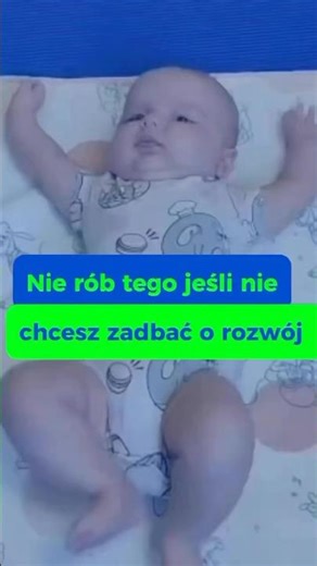 Tak rozwija się mały geniusz 🧠#niemowlę #newborn