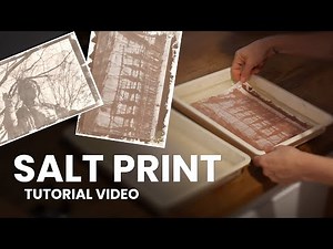 Tutorial: how to make salt prints