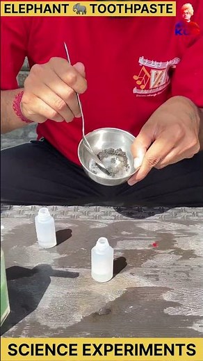 how to make elephant toothpaste | science experiments |#experiment #science