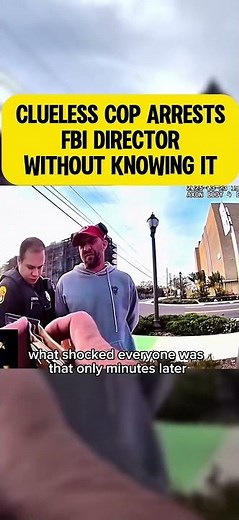 CLUELESS COP ARRESTSFBI DIRECTORWITHOUT KNOWING IT #cops #viral #trending #police #fypシ #shortvideo