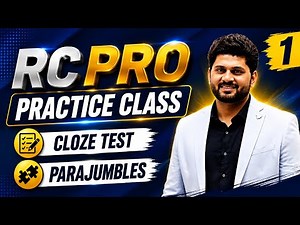 Practice class- 1|CLOZE TEST|PARAJUMBLES|Aman sir paid batch|Free course of English|EditorialRC|ssc