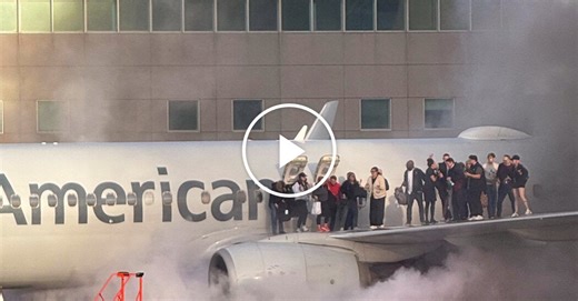 Plane Catches Fire at Denver Airport