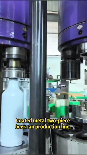 Factory direct supply laminated iron two-piece beer can production line, complete models, fully automatic from feeding to forming, suitable for large-scale beverage can production. Welcome to order! #canmakingequipment #twopiececan #foodcan #weldingmachine #factory
