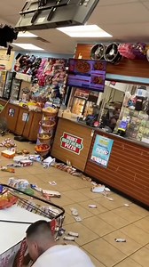 man destroys store after finding out the clerk was inappropriate with his stepdaughter #stepdaughter #convientstore #arrested #policearrest #badclerk #bademployee #storedestroyed | Realityshow