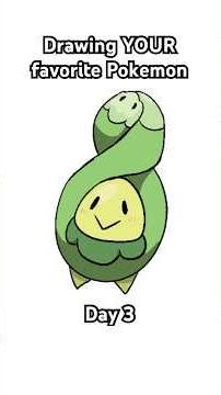 Drawing YOUR favorite Pokemon Day 3 #pokemon