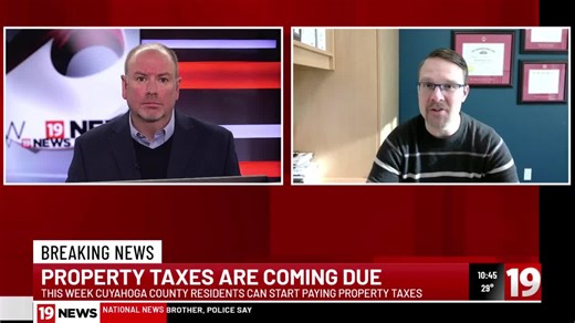 County property taxes are coming due in Ohio and there’s some small positive news this year