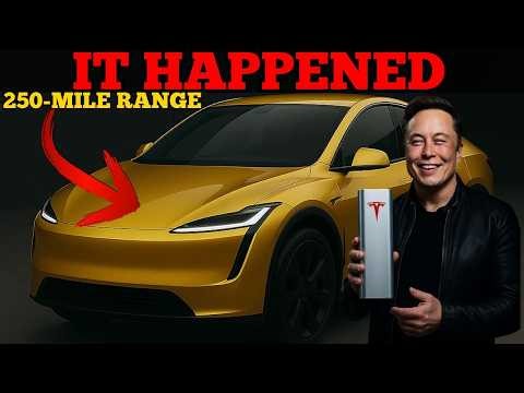 New Tesla Model 2 with Aluminum-Ion Technology: Ultra-Fast Charging, 250-Mile Range