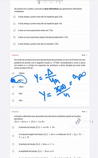 Prova Paulista 3º Bimestre de 2024 - Matemática 2ª Série do Ensino Médio