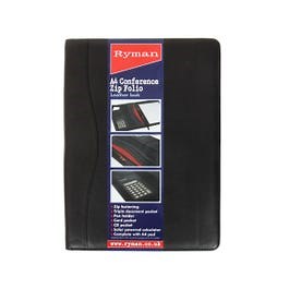Ryman Conference Folder A4 Zip Fastener