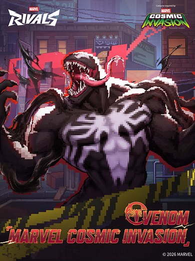 Venom's Marvel Cosmic Invasion Costume Reveal