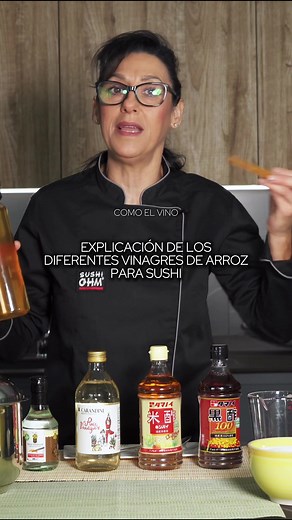 Aprende a elegir el vinagre de arroz para sushi