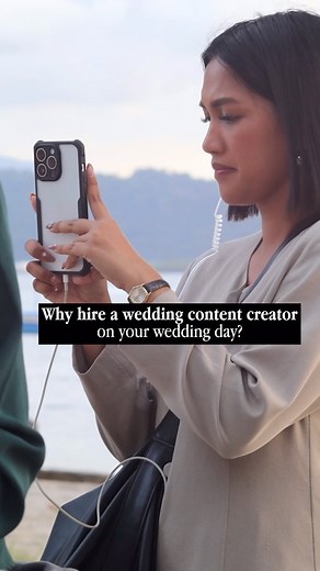 10K reactions · 341 shares | Gone are the days where you need to wait weeks and weeks to relive your wedding day! ️Imagine waking up the day after your wedding with a batch of freshly-made reels delivered to your phone (via airdrop before I check out) — including your unedited/raw gallery of photos & videos. Let’s work together?  #MrsGipit #weddingcontentcreator | Mrs Gipit | Facebook