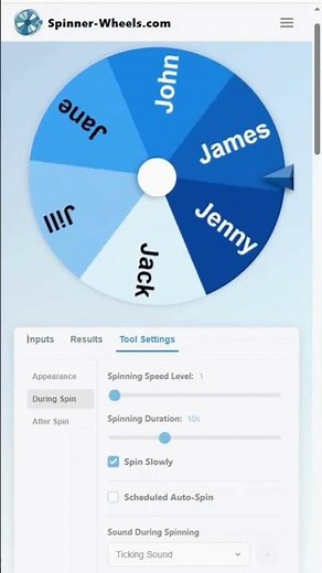 Changing the Wheel Spin Speed - Tutorial for Free Spinner Wheel Tool