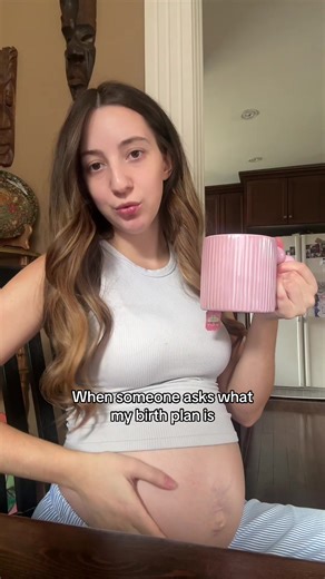 Planning on sneezing this baby out unmediated in a 2 hour labour 🫶🏼 #birthplan #thirdbaby #relatablemom #pregnancy #25weekspregnant