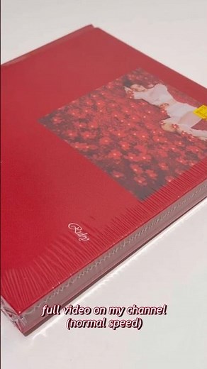 Unboxing JENNIE - RUBY (Jane Ver.) Photobook Album ❤️ #jennie #blackpink #unboxing