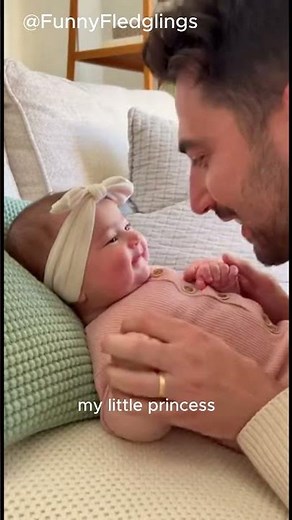 Daddy’s Little Princess Moment That Will Melt Your Heart 💕#cutebaby #babygirl