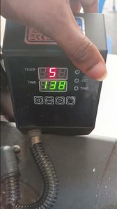 Heat press Error E2..... What should I do? #digitalprinting #machine #heatpress