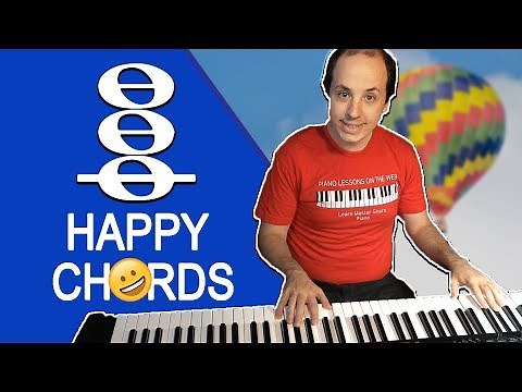 4 HAPPY Chord Patterns that are EASY for Beginners to Play