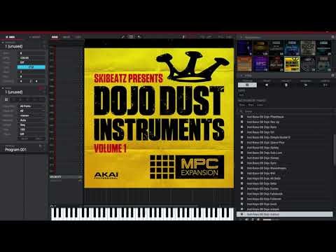 Dojo Dust Instruments Vol. 1 MPC AKAI MPC EXPANSION PACKS FULL LISTEN 🎧 🎹 🎼👂🏽 #akai # mpc expansion