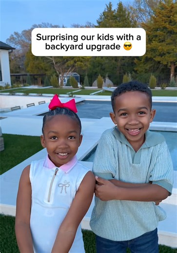 Our backyard keeps getting better and this is only the beginning 😎🙌🏾 #TheHenryResidence #OurHenryHome #CustomHomeBuild Big shoutout to @Trampolines․com for helping to bring this upgrade to life! We wanted something that felt built-in and elevated and the Avyna Pro Line 10’x17’ Rectangle Pro-Line In-ground Trampoline LED Lights fit the bill.